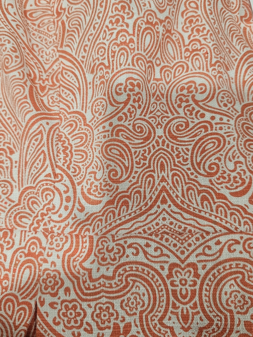 Tommy Hilfiger Coral Paisley Fit & Flare Sz.8 Dress Preppy Classic Quiet Luxury - Picture 14 of 15